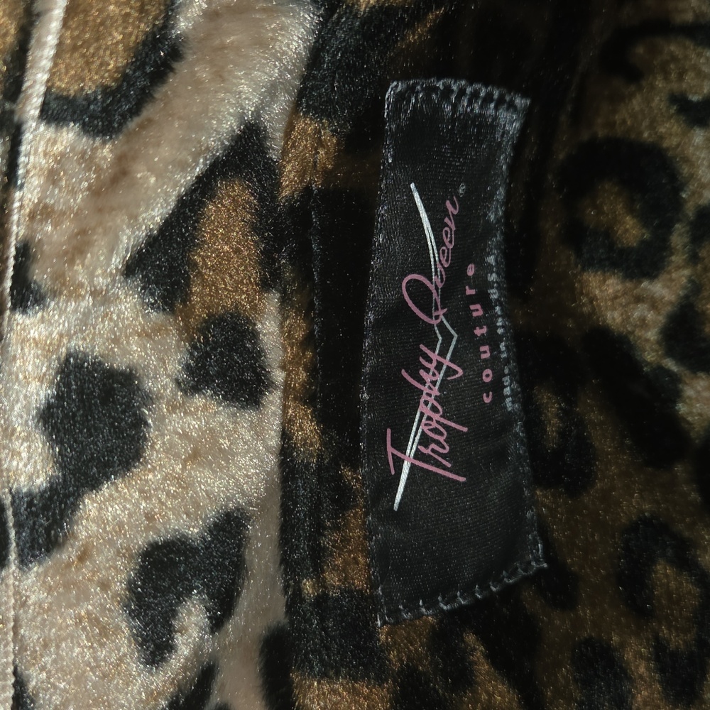 2000s Trophy Queen GlamRockPurple and Silver Glitter Bag - Picture 4 of 5